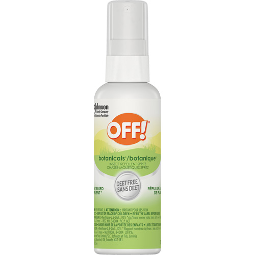 R&eacute;pulsif &agrave; insectes Botanicals Off!, Sans DEET, Vaporisateur, 118 ml Sécurité Médic