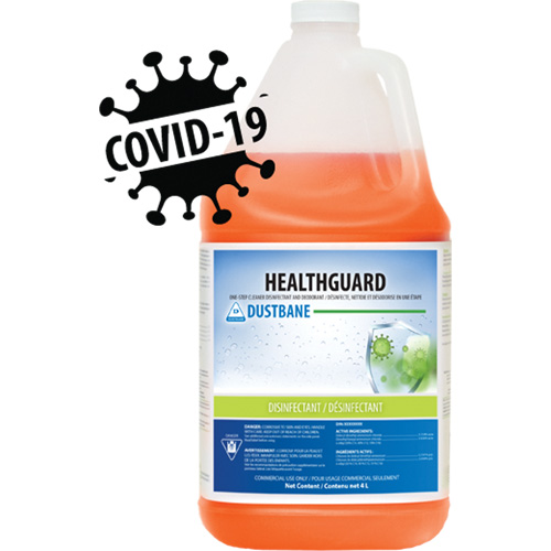 Disinfex Cleaner, Disinfectant & Deodorizer, 4 L, Jug Sécurité Médic