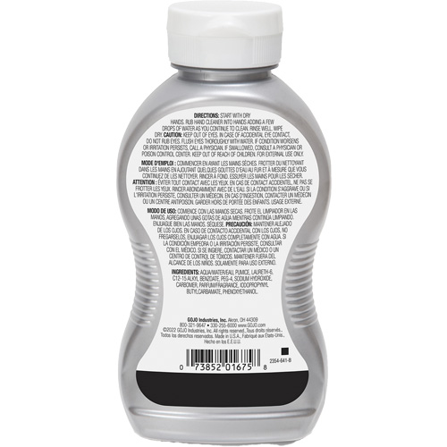 Hand Cleaner, Gel/Pumice, 295.74 ml, Bottle, Cherry Sécurité Médic