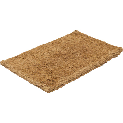 Tapis coco int&eacute;rieur/ext&eacute;rieur, Grattoir, 1-3/4' x 2-3/4" x 1-3/8", Naturel Sécurité Médic