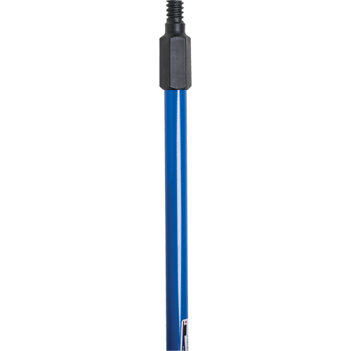 Hex-Threaded Handle, Metal, Threaded Taper Tip, 1" Diameter, 48" Length Sécurité Médic