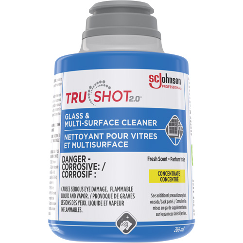 TruShot 2.0 Glass & Multi-Surface Cleaner, 266 ml, Trigger Bottle Sécurité Médic