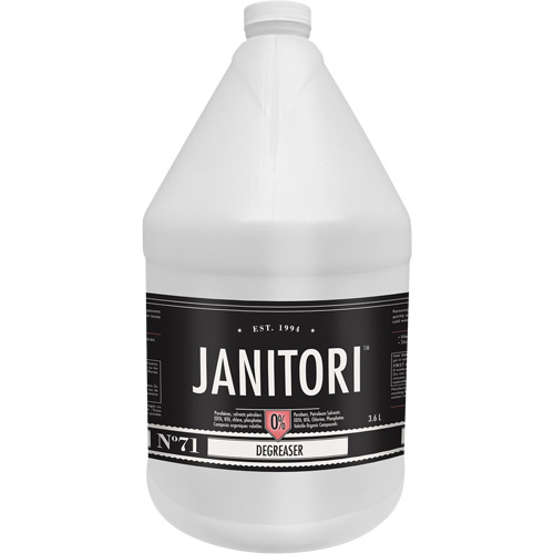 Janitori 71 Degreaser, 4 L, Jug Sécurité Médic