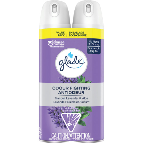 Air Freshener, Tranquil Lavender & Aloe, Aerosol Can Sécurité Médic