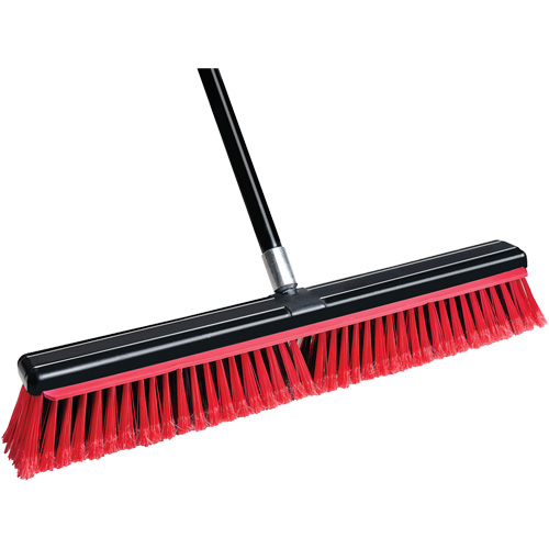 Squeegee Broom with Handle, 24", Medium, PVC Bristles Sécurité Médic