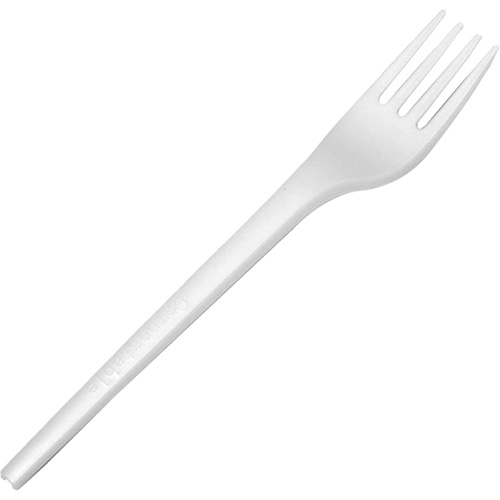 CPLA Compostable Forks Sécurité Médic