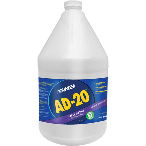AD20 Parts Washer Purple Label, Jug Sécurité Médic