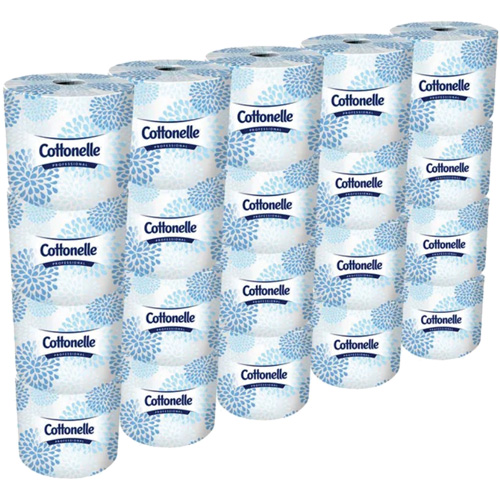 Papier hygi&eacute;nique professionnel Cottonelle, 2 Pli, 451 Feuilles/Rouleu, Blanc Sécurité Médic