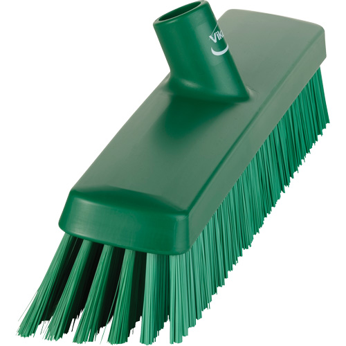 T&ecirc;te de balai-brosse, Crins Fin/Ferme, 16-1/2", Polyester/Polypropyl&egrave;ne, Vert Sécurité Médic