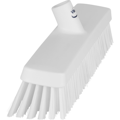 T&ecirc;te de balai-brosse, Crins Fin/Ferme, 16-1/2", Polyester/Polypropyl&egrave;ne, Blanc Sécurité Médic