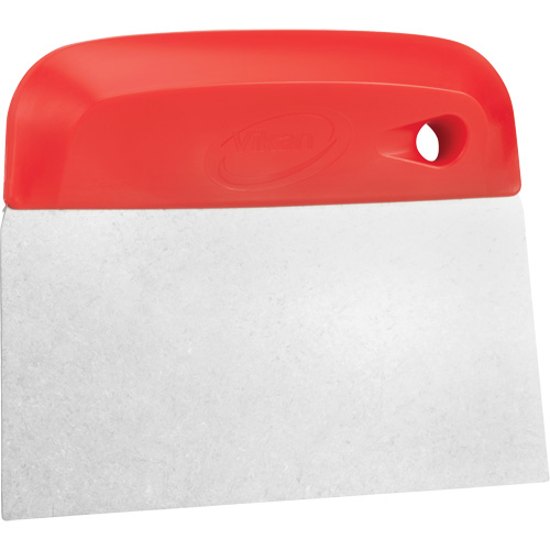 Coupe-p&acirc;te flexible en acier inoxydable, Rouge, 4-1/2" la x 5-3/4" lo Sécurité Médic
