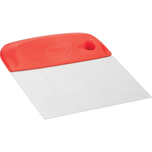Coupe-p&acirc;te flexible en acier inoxydable, Rouge, 4-1/2" la x 5-3/4" lo Sécurité Médic