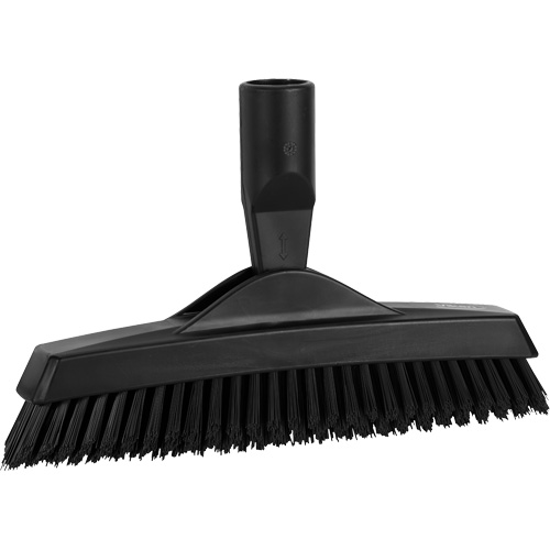 Crevice Brush, Extra Stiff Bristles, 8-9/10" Long, Black Sécurité Médic
