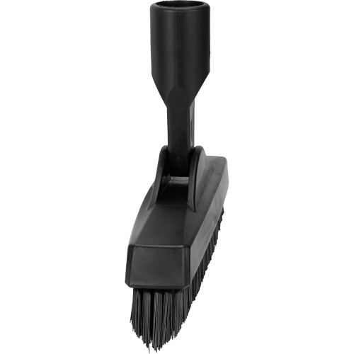 Crevice Brush, Extra Stiff Bristles, 8-9/10" Long, Black Sécurité Médic