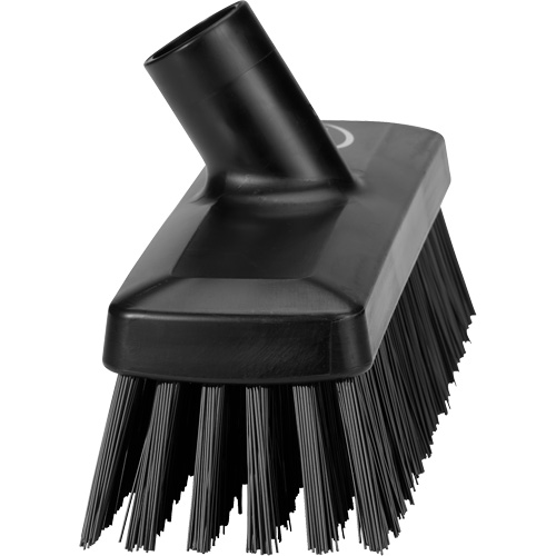 Balai compact pour murs et terrasses, Crins Ferme, 8-9/10", Polyester/Polypropyl&egrave;ne, Noir Sécurité Médic