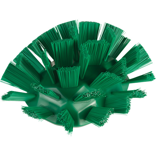 Brosse UST pour cuves, Soies Ferme, Longueur de 7-1/2", Vert Sécurité Médic