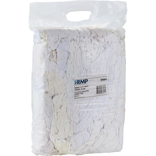 Chiffons, Molleton, Blanc, 10 lb Sécurité Médic