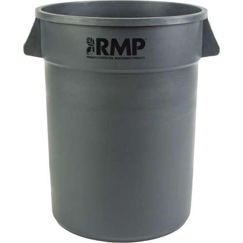 Garbage Bin, Polyethylene, 32 US gal. Sécurité Médic