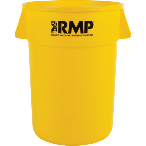 Garbage Bin, Polyethylene, 44 US gal. Sécurité Médic