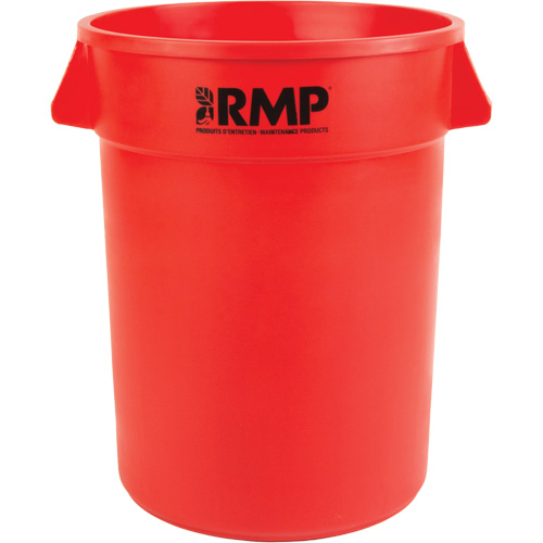 Garbage Bin, Polyethylene, 32 US gal. Sécurité Médic