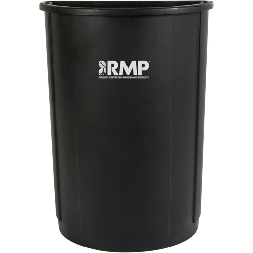 Half-Round Garbage Bin, Polyethylene, 21 US gal. Sécurité Médic