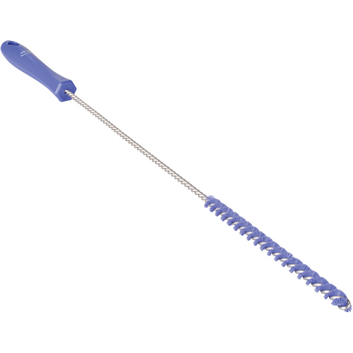 Brosse pour tubes, Soies Ferme, Longueur de 19-7/10", Mauve Sécurité Médic