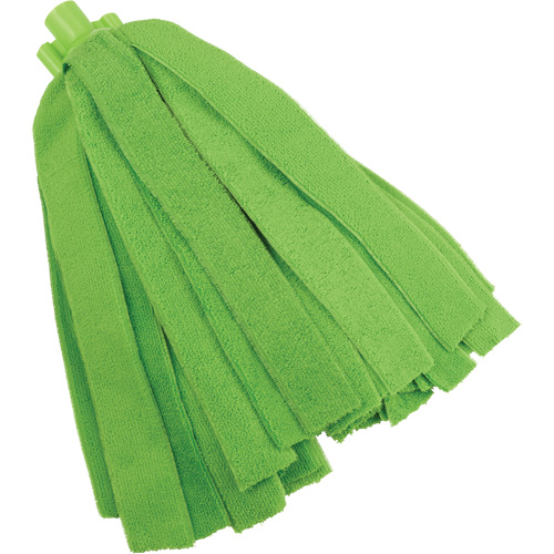 Vadrouille &agrave; fente, vert, Microfibre, Style Coup&eacute; Sécurité Médic