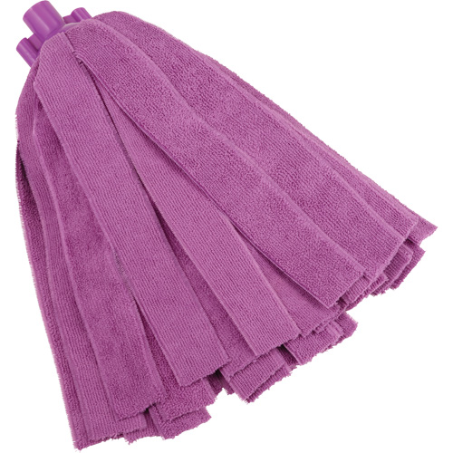 Socket Mop, Purpole, Microfibre, Cut Style Sécurité Médic