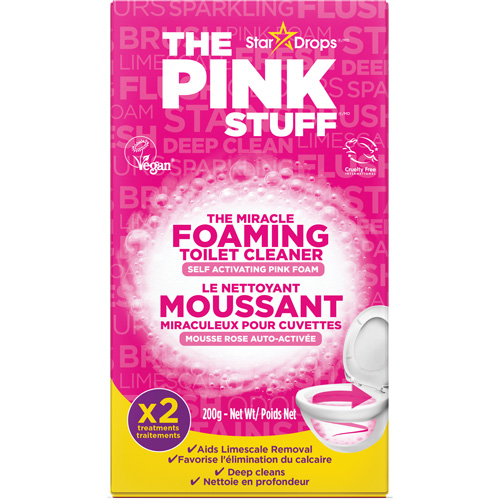 Self-Activating Foam Toilet Cleaner, 200 g Sécurité Médic