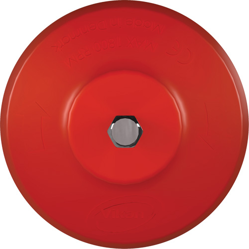 HyDrive Round Drill Brush, Extra Stiff Bristles, 3-1/10" Long, Red Sécurité Médic