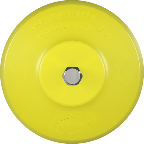 HyDrive Round Drill Brush, Extra Stiff Bristles, 3-1/10" Long, Yellow Sécurité Médic