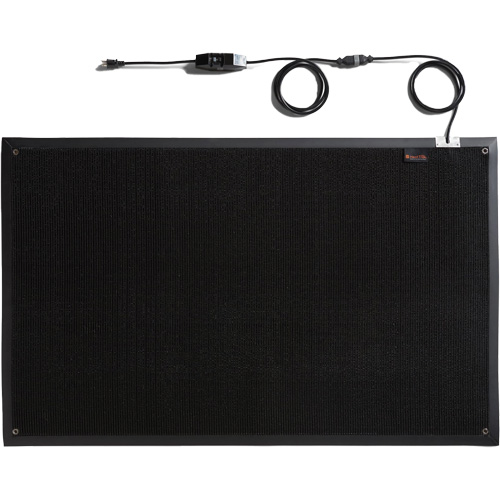 Tapis chauffant de d&eacute;neigement industriel PRO pour passages pour pi&eacute;tons de la s&eacute;rie HTP, Couloir, 24" la x 10' l Sécurité Médic