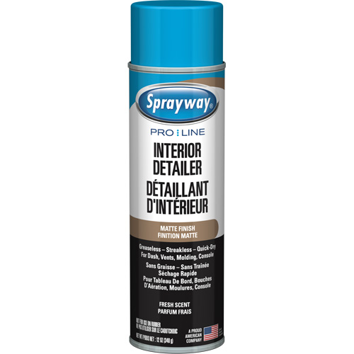 Nettoyant esth&eacute;tique automobile Pro Line avec fini mat & parfum frais Sécurité Médic