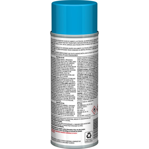 Pro Line Professional Industrial RD90 Lubricant, Aerosol Can Sécurité Médic