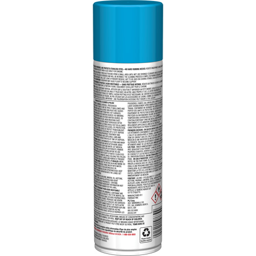 Pro Line Stainless Steel Cleaner & Polish, 15 oz., Aerosol Can Sécurité Médic