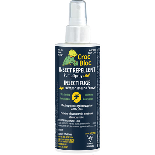 Insect Repllent, 10% DEET, Spray, 40 oz. Sécurité Médic