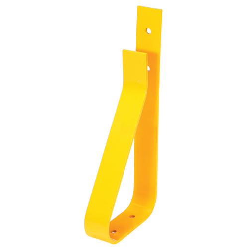 Poteau de garde-corps, Acier, 10-3/4" lo x 24" h, Jaune Sécurité Médic