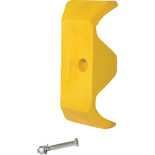 Plastic End Cap, 2" Dia. Sécurité Médic