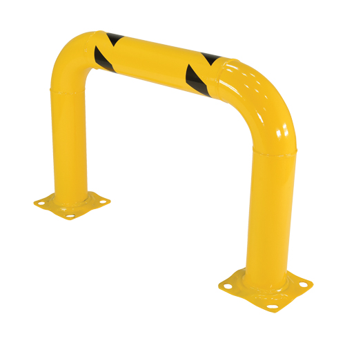 High Profile Machinery Guards, 3' W x 2' H, Yellow Sécurité Médic