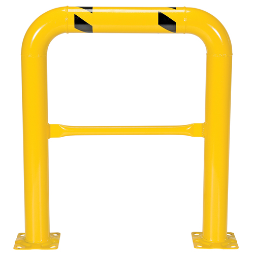 High Profile Machinery Guards, 3' W x 3.5' H, Yellow Sécurité Médic