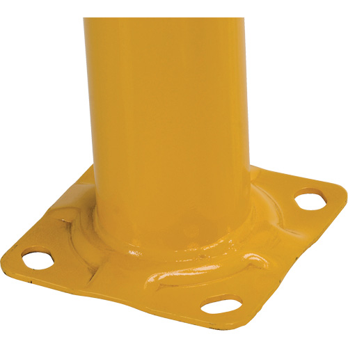 High Profile Machinery Guards, 4' W x 3.5' H, Yellow Sécurité Médic