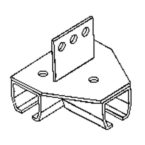 Beam Mount Curtain Partition Connector Sécurité Médic