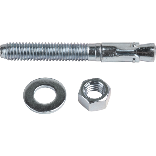 Perimeter Guards - Required Hardware, Carbon Steel, 3/8" x 3" Sécurité Médic