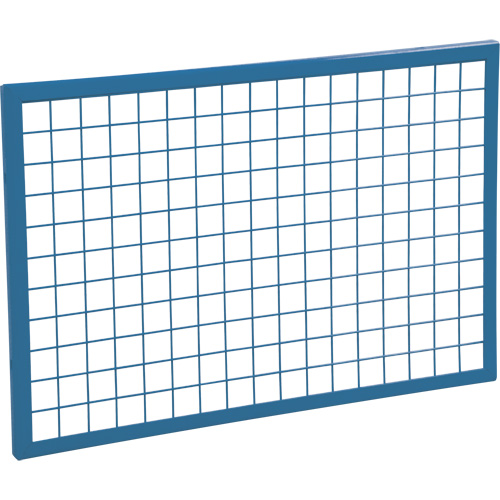Wire Mesh Partition Components - Panels, 2' H x 3' W Sécurité Médic