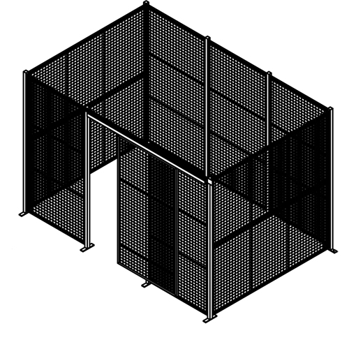 Wire Mesh Partition Kits Sécurité Médic