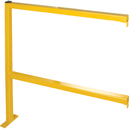Perimeter Guards - Tubular Style, 94" W x 49-1/2" H, Yellow Sécurité Médic