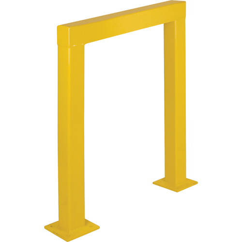 Barri&egrave;res de s&eacute;curit&eacute;, 3' la x 3,5' h, Jaune Sécurité Médic