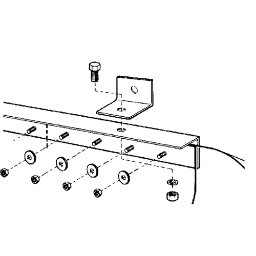 Strip Curtain Doors - Fixed Mounting System Sécurité Médic