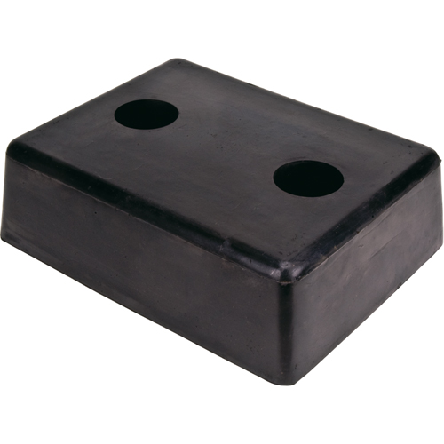 Butoirs moul&eacute;s pour quai, Caoutchouc, 13" la x 4" p x 10" h Sécurité Médic