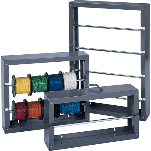 SUPPORT BOBINES DE FILMETALLIQUE (2 TIGES), De base, 6" la x 26-1/8" p x 21-1/2" h Sécurité Médic
